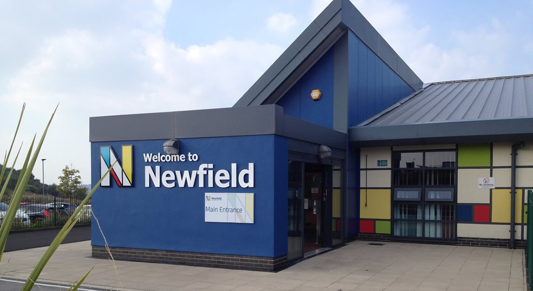 main school building entrance