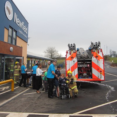 Fire Engine Visit