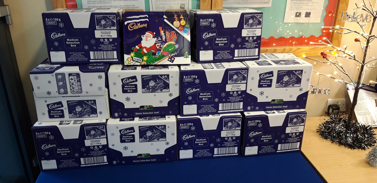 chocolate donation