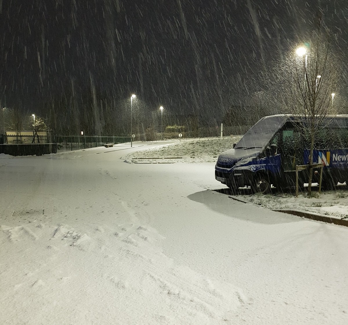 Snowy New Year