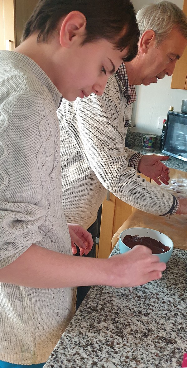 cook with dad