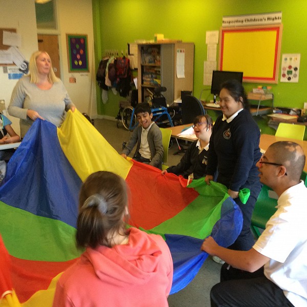 Parachute fun
