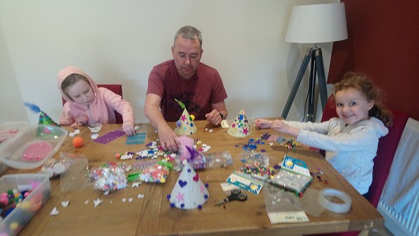 making hats