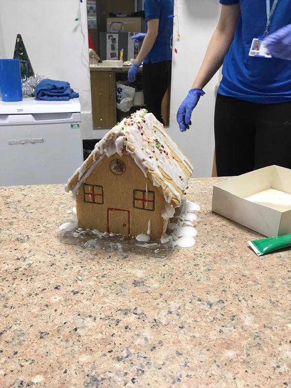 gingerbread house