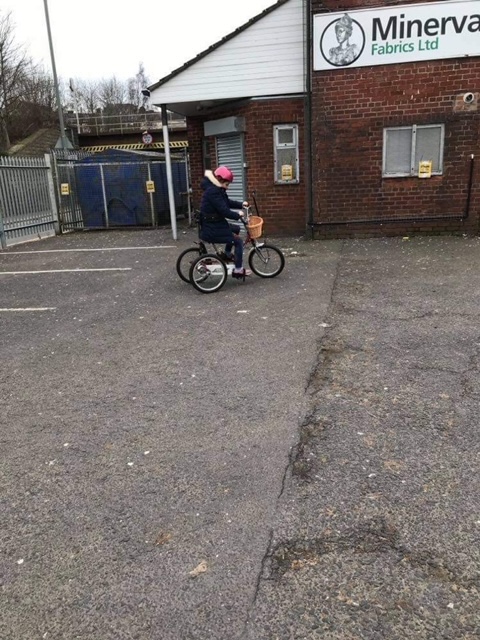 biking
