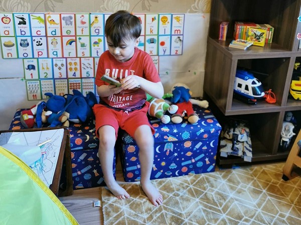 reading at home