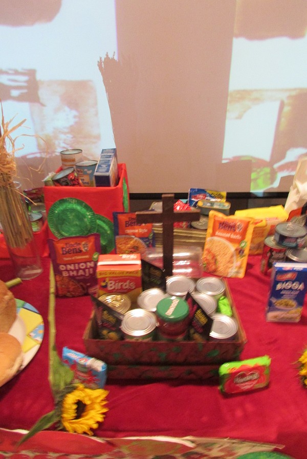 harvest food