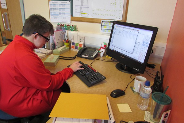 computer work