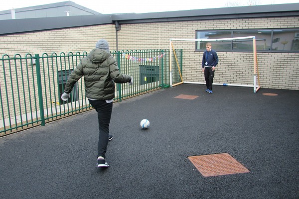 beat the goalie