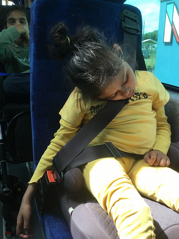 sleeping
