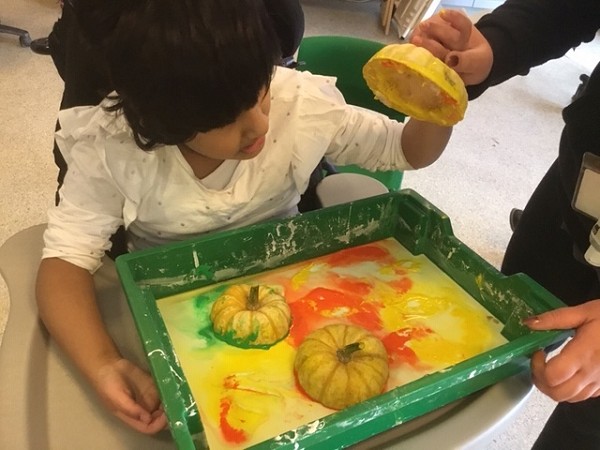pumpkin paint