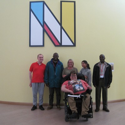Visitors from Kenya