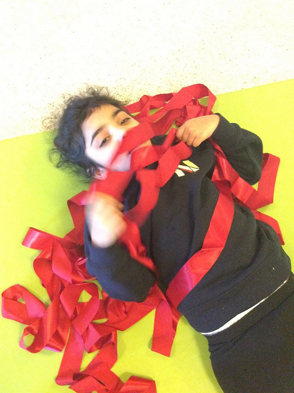red ribbon