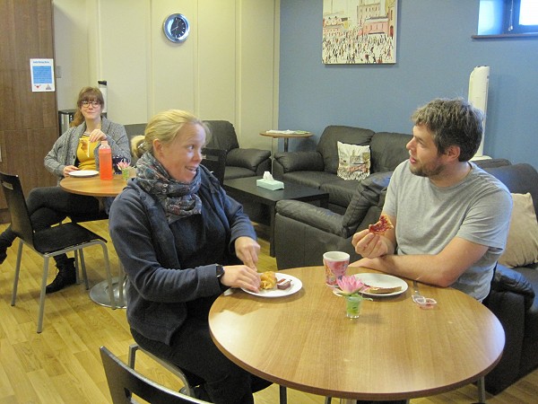 staff breakfast