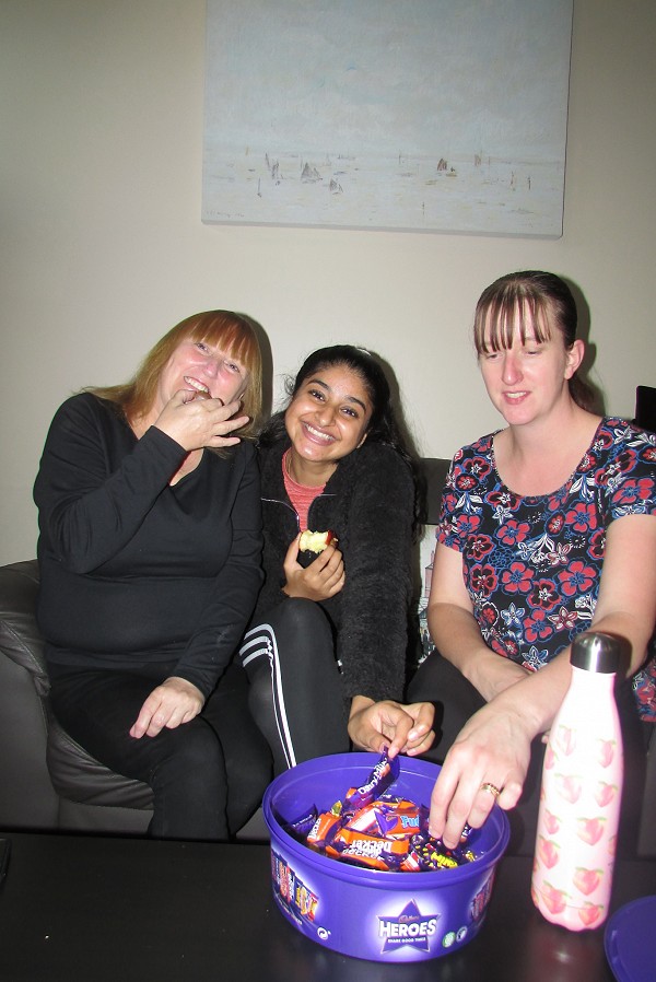 Staff chocolates