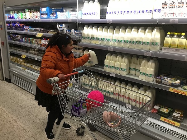 milk