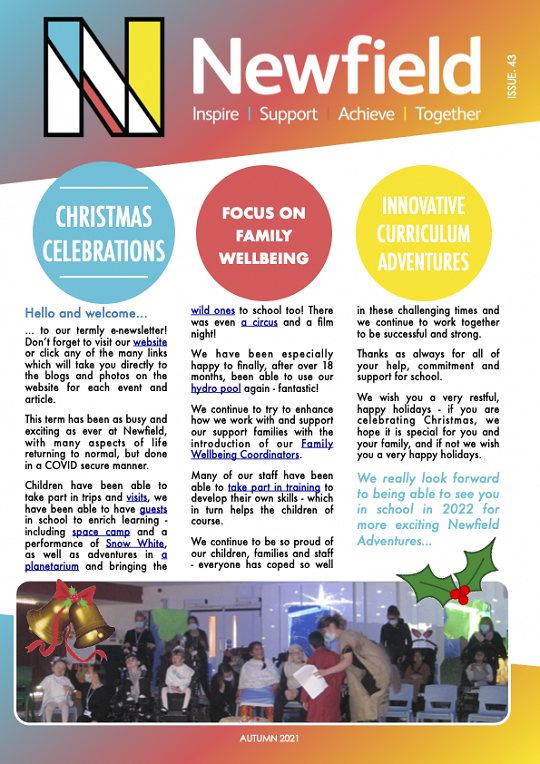 Newfield Newsletter Autumn 2021