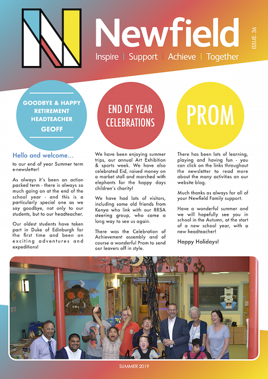 Newfield Newsletter Summer 2019