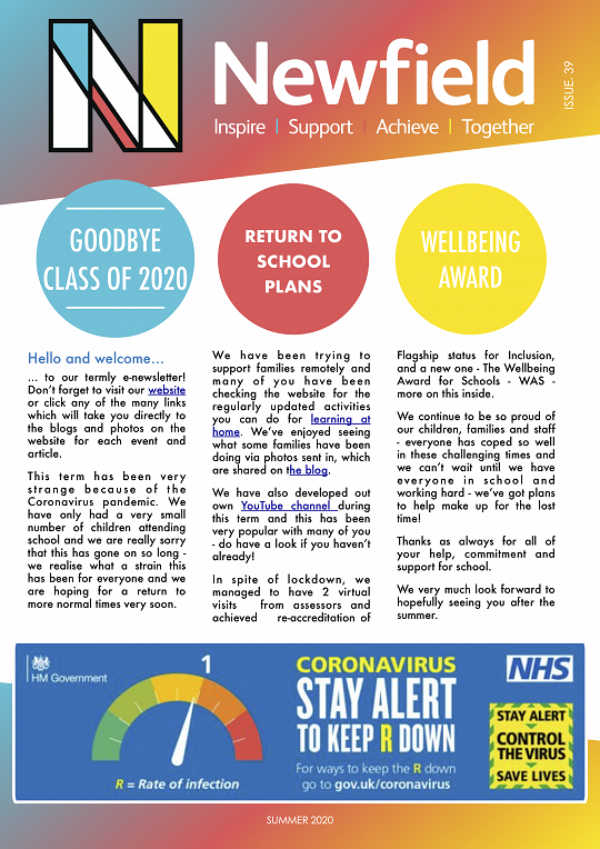 Newfield Newsletter Summer 2020
