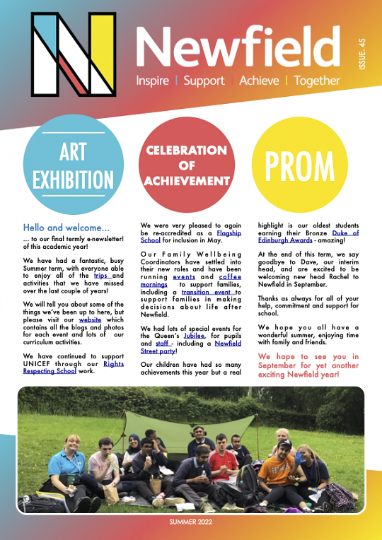 Newfield Newsletter Summer 2022
