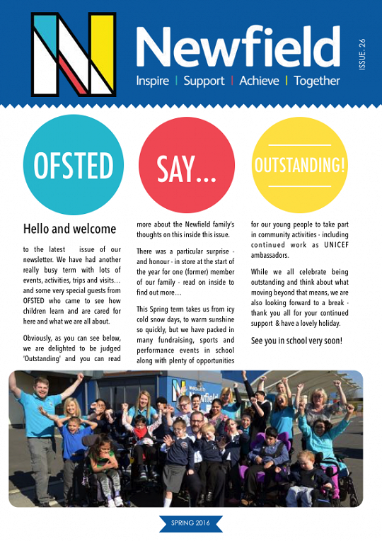 Newfield Newsletter Spring 2016