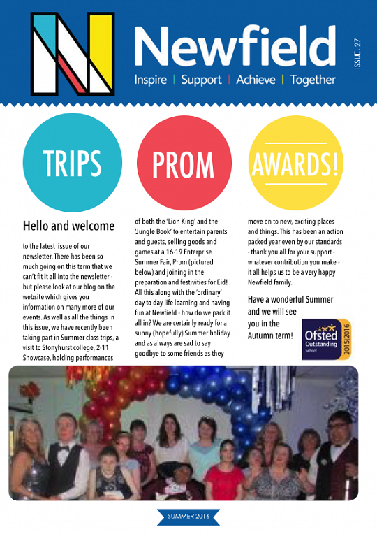 Newfield Newsletter Summer 2016