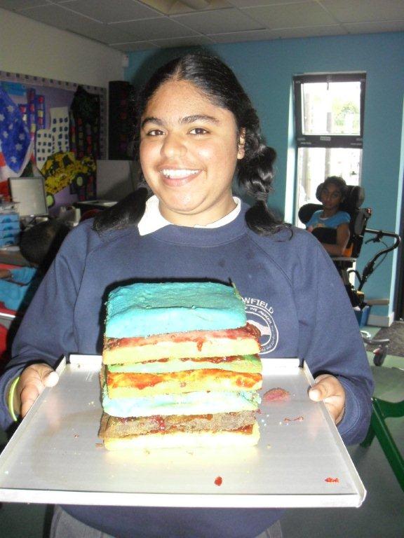 Rainbow Cake