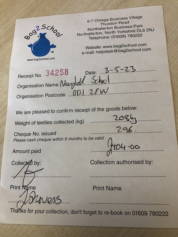 receipt